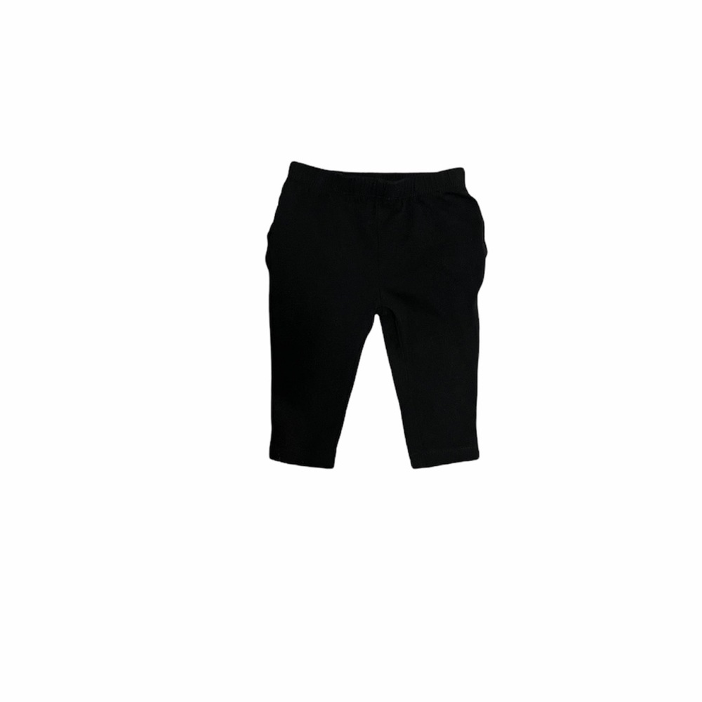 Cat & Jack black ruffle butt leggings size 0-3 months